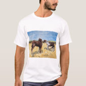 Assateague-pony's T-shirt (Voorkant)