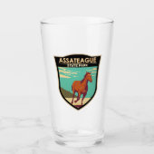 Assateague State Park Maryland Badge Glas (Voorkant)
