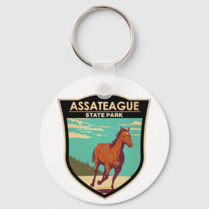 Assateague State Park Maryland Badge Sleutelhanger