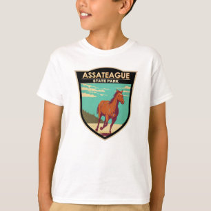 Assateague State Park Maryland Badge T-shirt