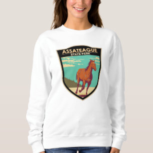 Assateague State Park Maryland Badge Trui
