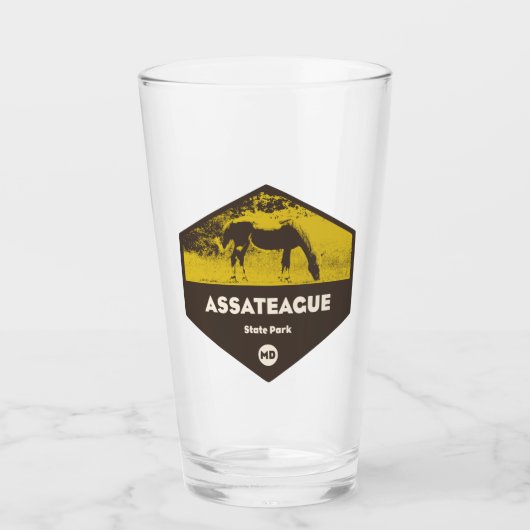 Assateague State Park Maryland Glas (Voorkant)