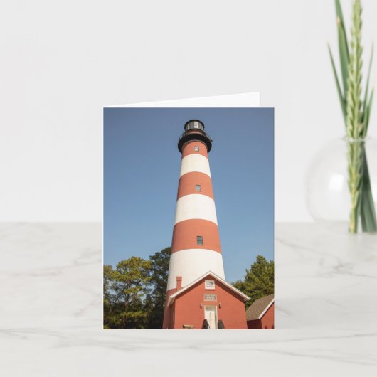 Assateague vuurtoren kaart (Voorkant)