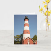 Assateague vuurtoren kaart (Gele Bloem)