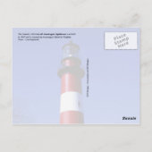 Assateague vuurtoren, Virginia Briefkaart (Achterkant)