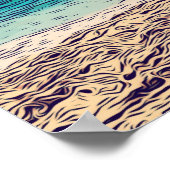 Assateague Wild Horse Beach Poster (Hoek)