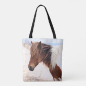 Assateague Wild Horse Tote Bag (Achterkant)