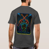Assault Guitar Blacklight T-shirt (Achterkant)