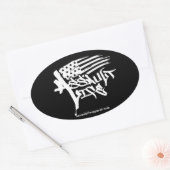 Assault Life - Amerikaanse vlag sticker (Envelop)