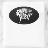 Assault Life - Amerikaanse vlag sticker (Tas)