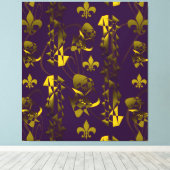 Assault on the Medieval Castle 1 Canvas Afdruk (Insitu (Houten vloer))