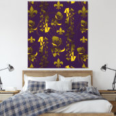 Assault on the Medieval Castle 1 Canvas Afdruk (Insitu (Slaapkamer))