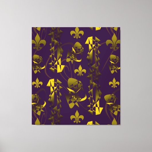 Assault on the Medieval Castle 1 Canvas Afdruk (Voorkant)