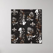 Assault on the Medieval Castle 4 Canvas Afdruk (Voorkant)