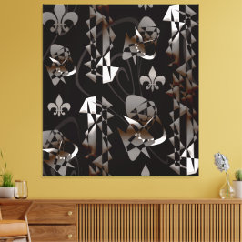 Assault on the Medieval Castle 4 Canvas Afdruk