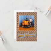 Assault on the Pumpkin Kaart (Voorkant / Achterkant in situ)