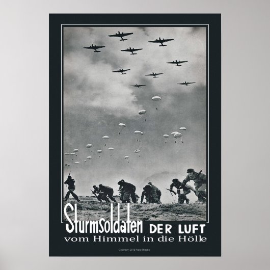 Assault Soldaat van de lucht Poster (Voorkant)