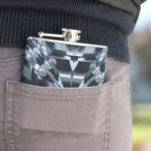 Asscher-Cut Diamond Macro - Spiegelzaal Heupfles