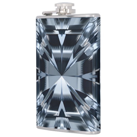 Asscher-Cut Diamond Macro - Spiegelzaal Heupfles (Links)