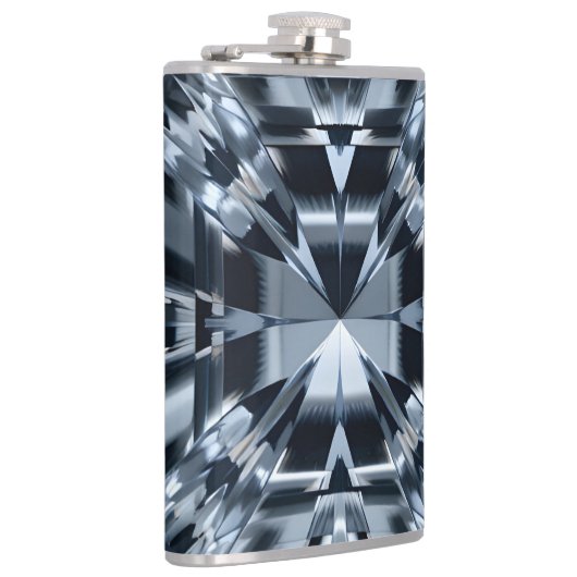 Asscher-Cut Diamond Macro - Spiegelzaal Heupfles (Rechts)