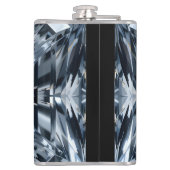 Asscher-Cut Diamond Macro - Spiegelzaal Heupfles (Achterkant)