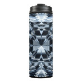 Asscher-Cut Diamond Macro - Spiegelzaal Thermosbeker (Voorkant)