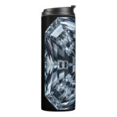 Asscher-Cut Diamond Macro - Spiegelzaal Thermosbeker (Gedraaid links)