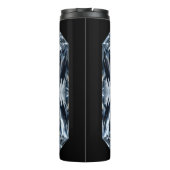 Asscher-Cut Diamond Macro - Spiegelzaal Thermosbeker (Achterkant)