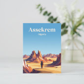Assekrem Algerije Briefkaart (Staand voorkant)