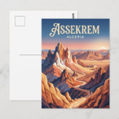 Assekrem Algerije Briefkaart (Voorkant / Achterkant)