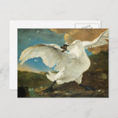 Asselijn's De bedreigde Zwan Briefkaart (Voorkant / Achterkant)