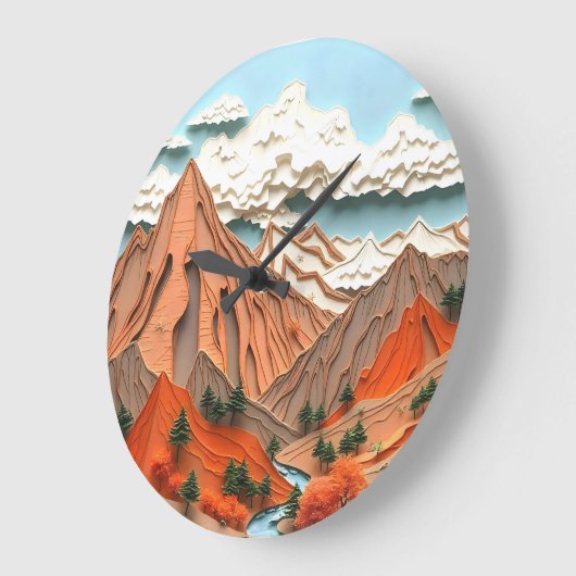 Assemblage 03: Oranje Bergen Grote Klok (Hoek)