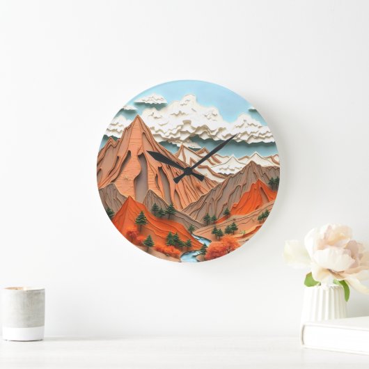 Assemblage 03: Oranje Bergen Grote Klok (Huis)