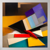 Assemblage #12 - Canvas Art Print (Voorkant)
