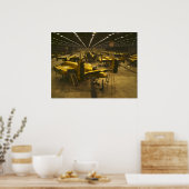 Assemblage B-25 Bombers Poster (Keuken)