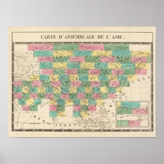 Assemblage van Azië Poster (Voorkant)