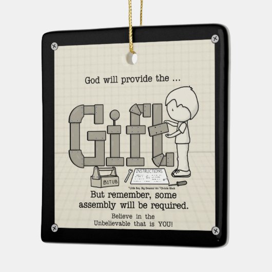 Assemblage vereist keramisch ornament (Links)