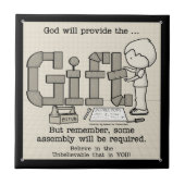 Assemblage vereist tegeltje (Voorkant)