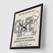 Assemblage vereist vierkante klok (Hoek)