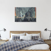 Assemblage voor de aanvang van een canvas afdruk (Insitu (Slaapkamer))