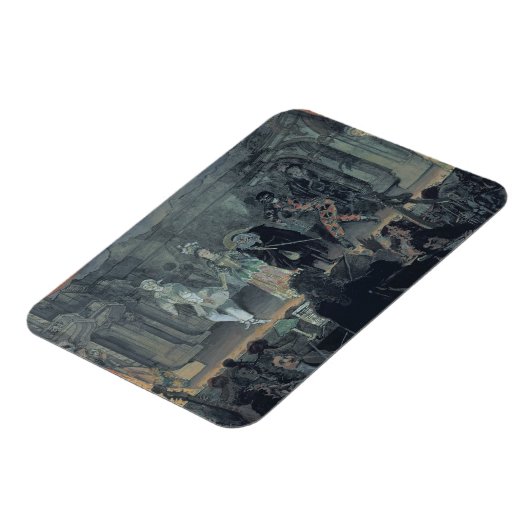 Assemblage voor de aanvang van een magneet (Linkerzijde)