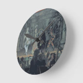 Assemblage voor de aanvang van een ronde klok (Hoek)