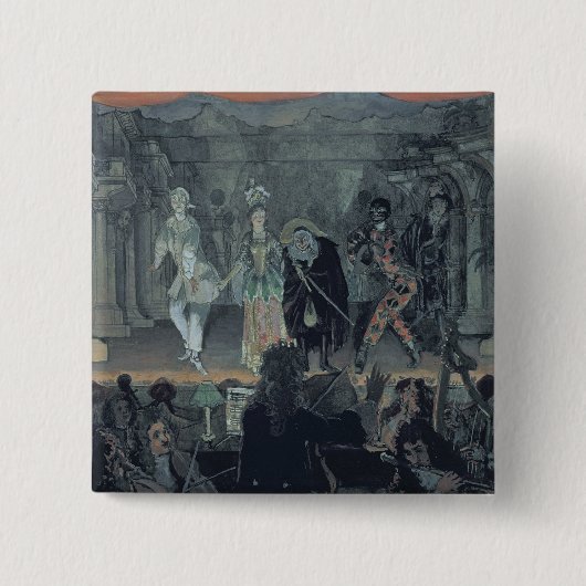 Assemblage voor de aanvang van een vierkante button 5,1 cm (Voorkant)