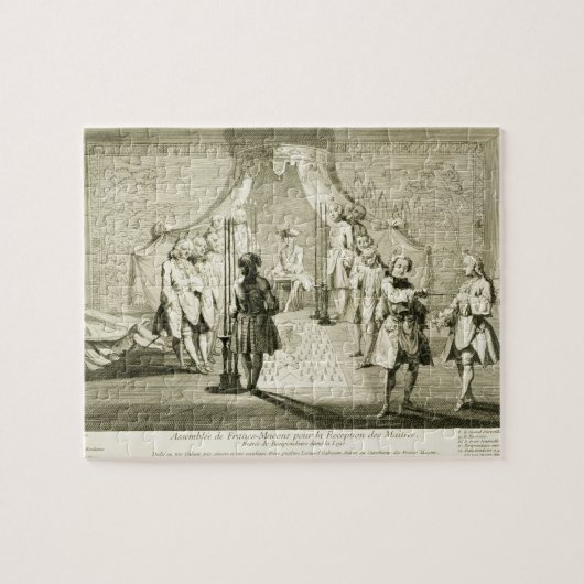 Assemblage voor het starten van een Ma Legpuzzel (Horizontaal)