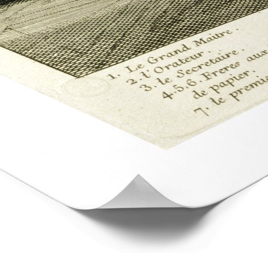 Assemblage voor het starten van een Ma Poster (Hoek)