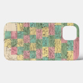 Assemblee-kaart van Azië Case-Mate iPhone Case (Achterkant (horizontaal))