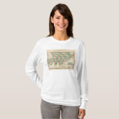 Assemblee-kaart van Azië T-shirt (Voorkant volledig)