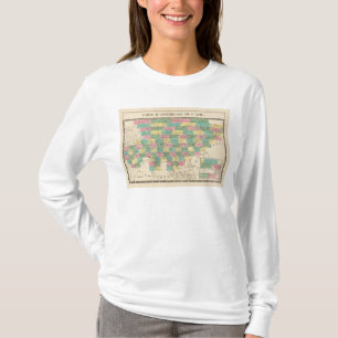 Assemblee-kaart van Azië T-shirt