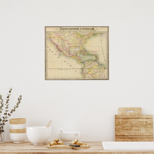 Assembly Map of America Poster (Keuken)