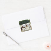 Assemeiland Vierkante Sticker (Envelop)